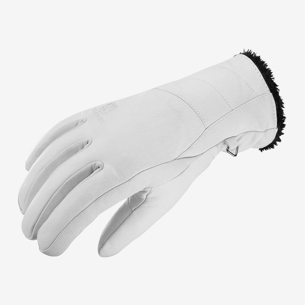 SALOMON NATIVE W Philippines - Women's Gloves - White | 014726-PTW